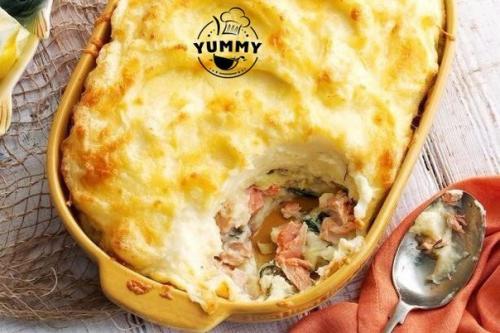 Запеканочка из сочной рыбки - чудесная!