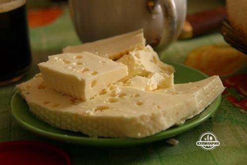 Домашний сыр.  Ингредиенты: