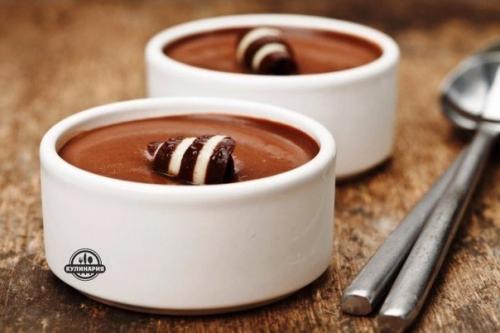 Быстрый шоколадный мусс.