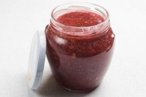 Варенье из фейхоа. Живое" варенье из фейхоа с клюквой.