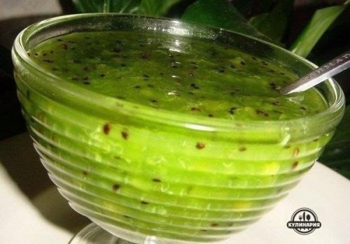 Варенье из киви - очень вкусное.