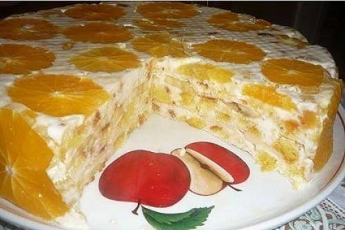 Тортик Фруктовая Нежность.