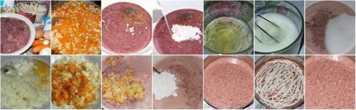 Запеканка из куриной печени с рисом, луком и морковью. 01 Запеканка из куриной печени с рисом, луком и морковью. 01