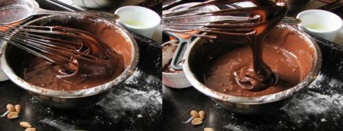 Пончики Сникерс.  Для пончиков: 06