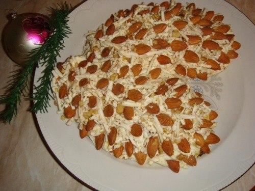 Салат Сосновые Шишки.