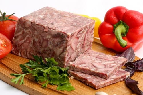 Зельц из свиной головы в домашних условиях.