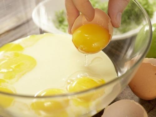 Торт - безе с лаймовым кремом. 04