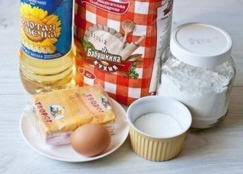 Творожные пончики на скорую руку. 01