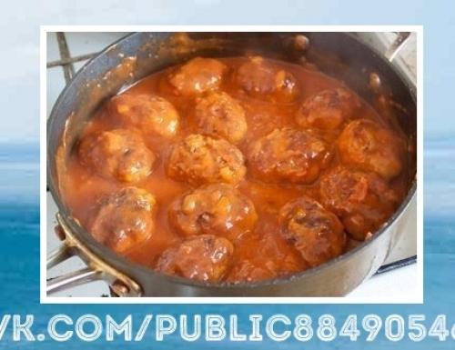 Просто сказка!  Котлеты с подливой. 04