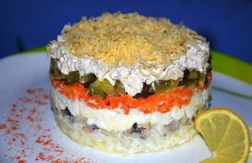 Тор - 10 рецептов приготовления праздничных салатов? 04