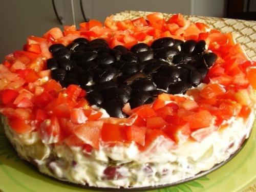 Красивые салаты к новому году: топ - 9 рецептов. 07