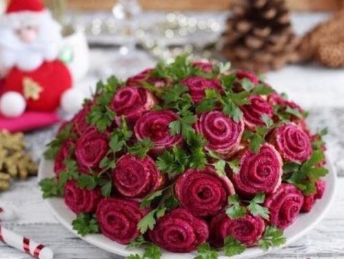 Топ - 9 лучших салатов Цветов. 08