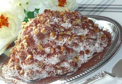 Пряничный тортик.   Очень простой тортик без выпечки.