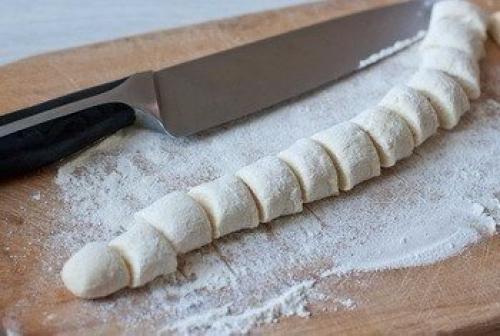 Творожные пончики на скорую руку. 04