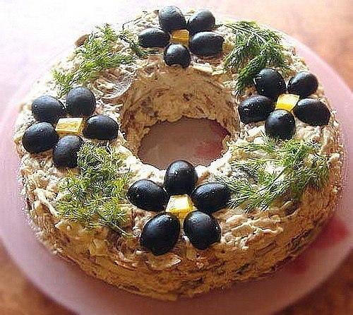 12 рецептов красивых салатов. 09