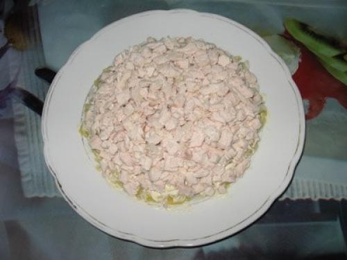 Салат с курицей и свеклой. 02