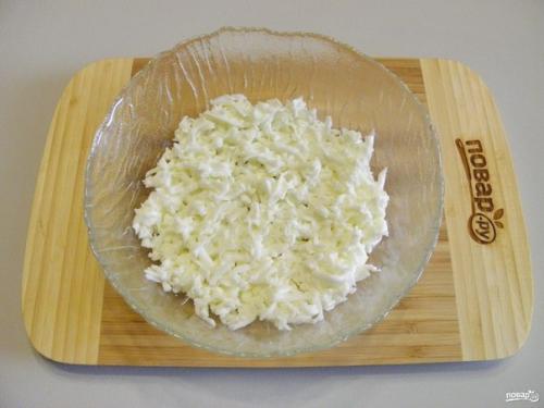 Салат Мимоза новогодний. 02