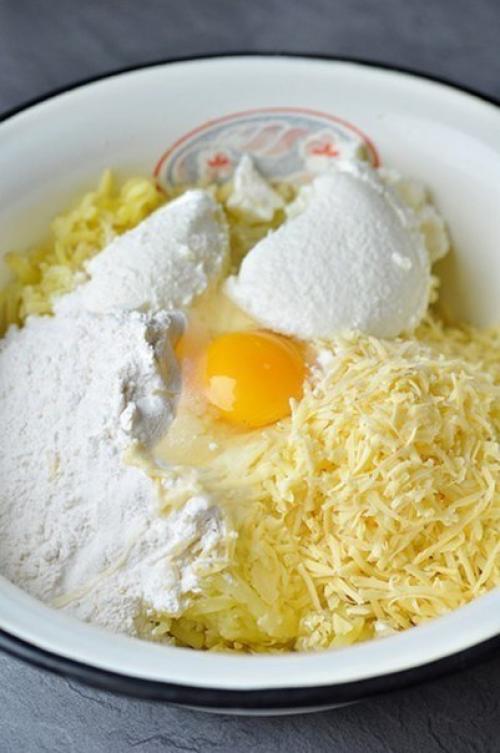 Картофельно - сырные ньокки, фаршированные мясом. 02