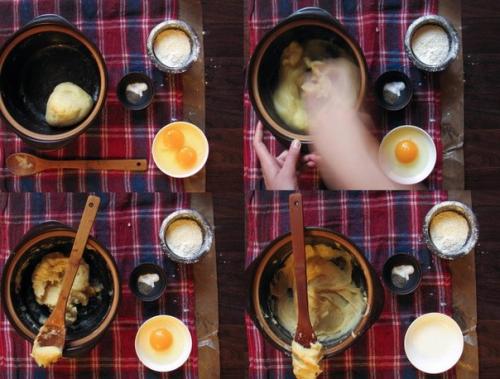 Соленые эклеры с семгой. 03