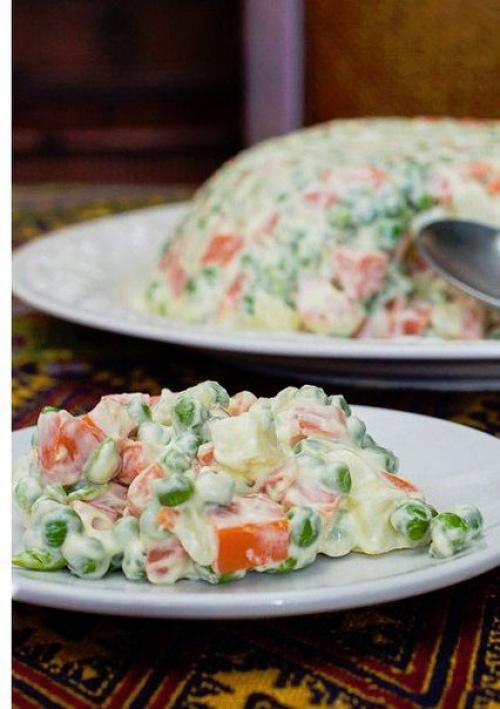 Оливье с грушей. 01 Оливье с грушей. 01