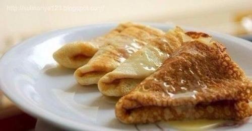 Заварные блины на молоке. 04