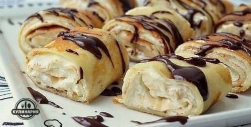 Топ - 6 рецептов сладких блинов. 05