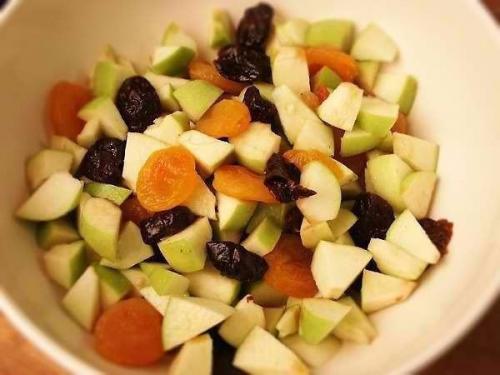 Новогодний гусь с яблоками и тмином. 06