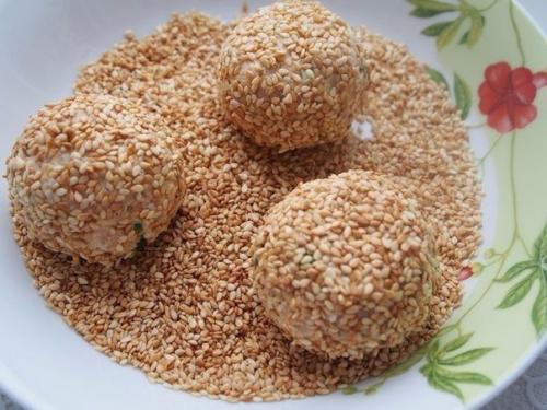 Салатные шарики А-ля Мимоза. 03