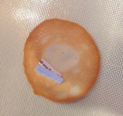 Новогоднее печенье с предсказаниями. 06