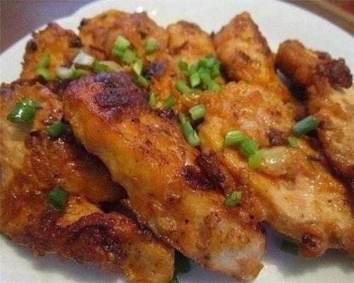 Куриное Филе в яично - томатном соусе.