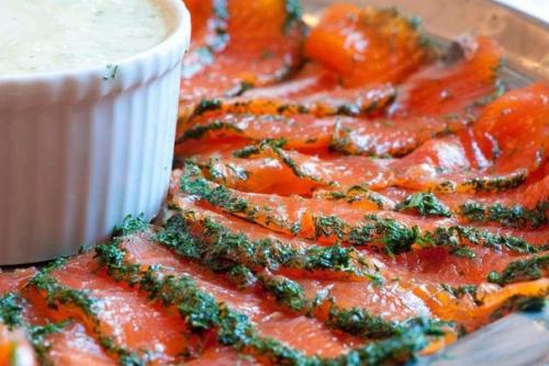 Семга Гравлакс.  Делать эту вкуснятину следует заранее, но результат того стоит!