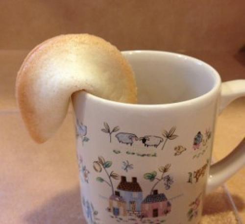 Новогоднее печенье с предсказаниями. 08