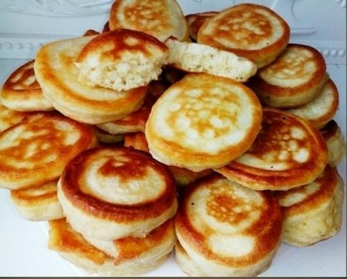 Оладьи без яиц.

