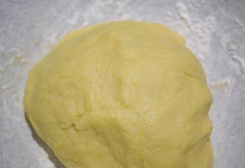 Открытый мясной пирог из картофельного теста. 03