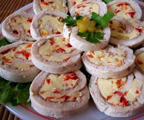 Оригинальные закуски и канапе к новому году. 03