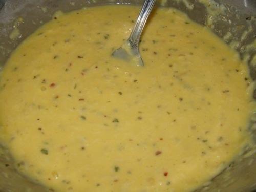 Гренки сырные.  Ингредиенты: 02