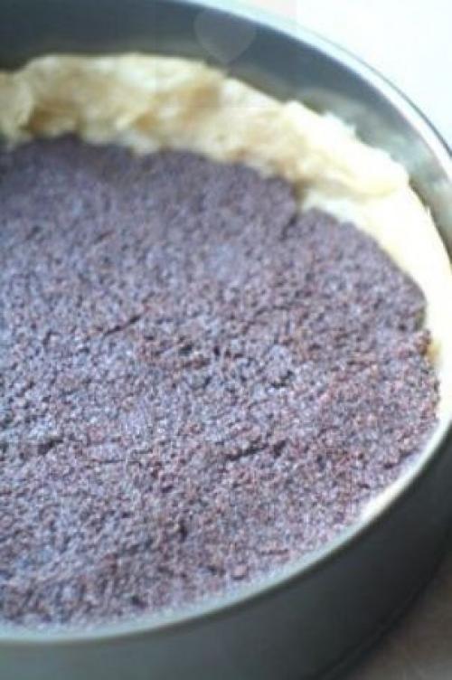 Нежный маковый пирог. 04