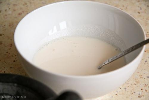 Курица с инъекциями белого вина и сливок. 02