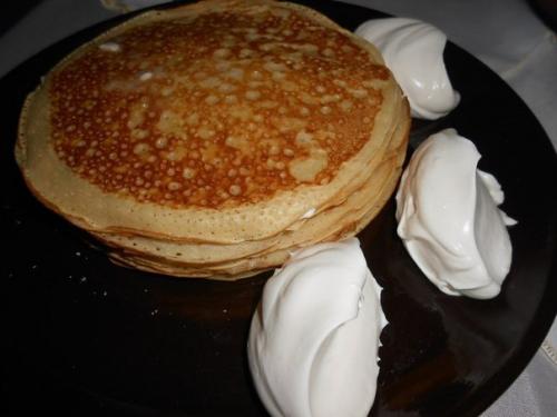 Блинчики на ряженке. Автор: Светлана Мельникова.