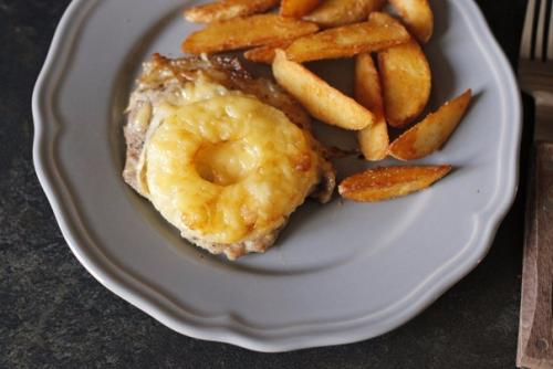 Свинина, запеченная с ананасами. 03