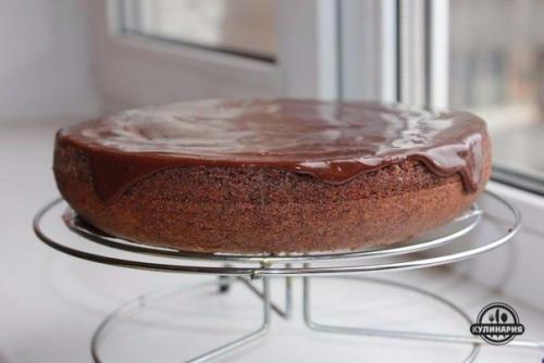 Бисквит на минералке (в духовке или мультиварке). 07