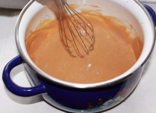 Бисквит на минералке (в духовке или мультиварке). 06