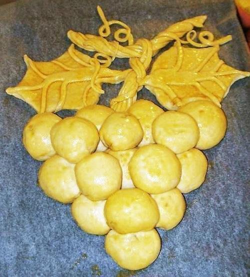 Пирог Виноград?  Необычный вариант простой выпечки! 08