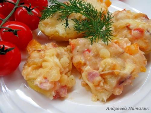 Картофель с сочной начинкой. 01