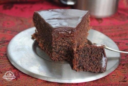 Бисквит на минералке (в духовке или мультиварке).