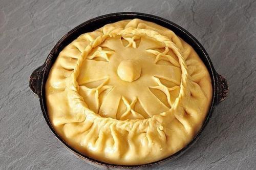 Пирог с картофелем и мясом? 05