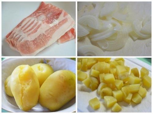 Немецкий картофельный салат. 01