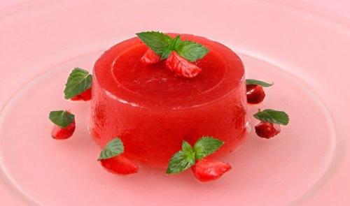 Клубничное желе. Ингредиенты: