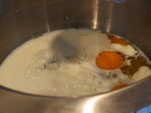 Закусочные роллы из омлета с красной рыбой. 01