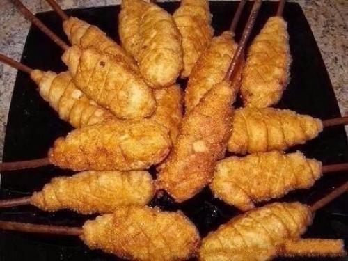 Горячая закуска Ложные Куриные Ножки.